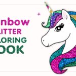 Unleash Your Inner Creativity with Rainbow Glitter Coloring Book